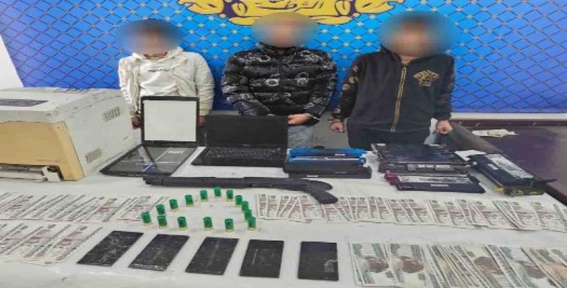 أمن القاهرة يضبط أخطر عصابة مُتخصصة في طباعة وتزييف العملات المالية وترويجها