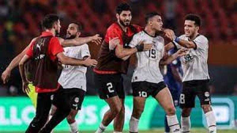 نهاية الشوط الأول بين مصر والكونغو بالتعادل 1-1