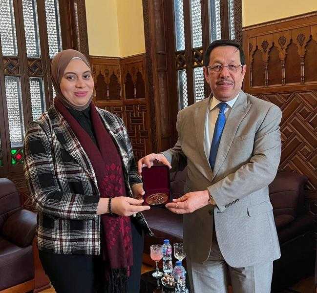 وفد من تنسيقية شباب الأحزاب يلتقي سفير موريتانيا بالقاهرة