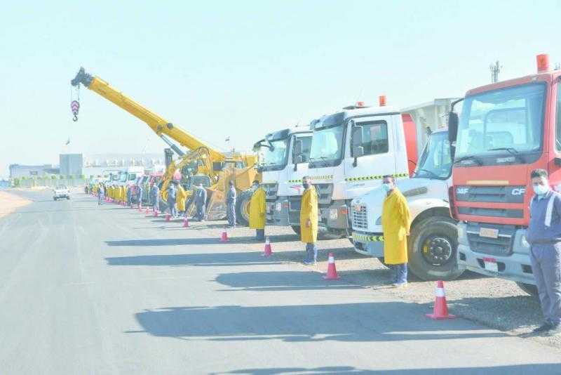 رفع حالة الطوارئ القصوى بالشرقية لمواجهة التقلبات الجوية