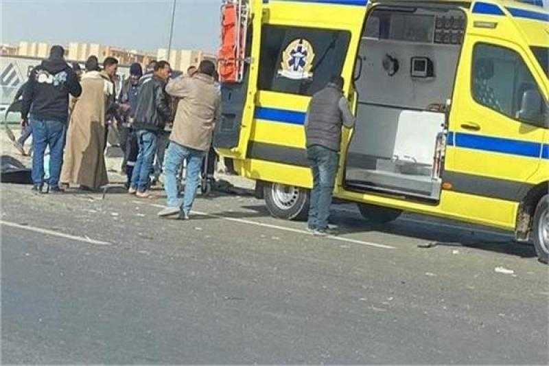 مصرع شخصين وإصابة 6 آخرين في حادث انقلاب ميكروباص بقنا