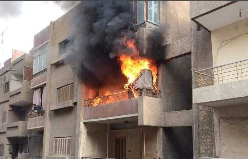 السيطرة على حريق داخل شقة سكنية بفيصل