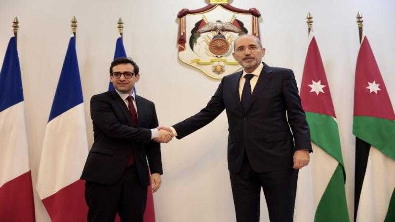 الأردن وفرنسا يشددان على رفض تهجير الفلسطينيين داخل وخارج أرضهم