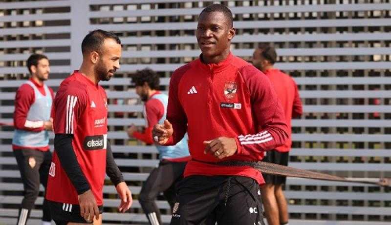 ديانج ينتظم في التدريبات الجماعية للأهلي