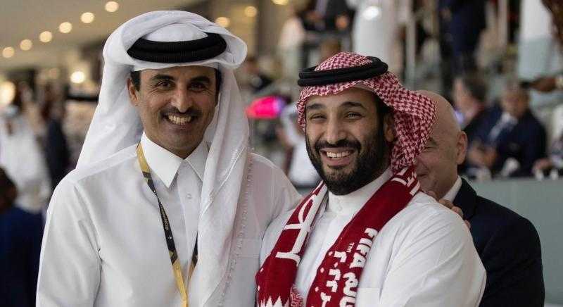 ولي العهد السعودي يهنئ قطر بمناسبة حصولها على كأس آسيا 2023