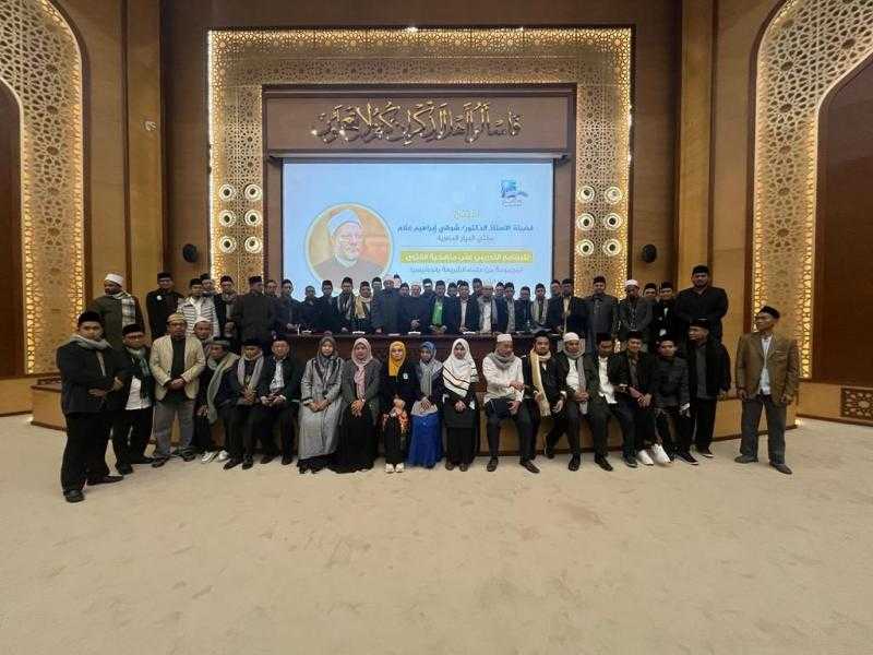 مفتي الجمهورية يفتتح الدورة التدريبية لمجموعة من علماء الشريعة بإندونيسيا