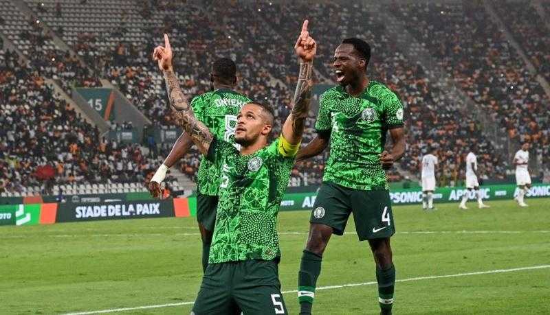 نيجيريا تفتتح التسجيل في شباك كوت ديفوار بنهائي كأس أمم إفريقيا