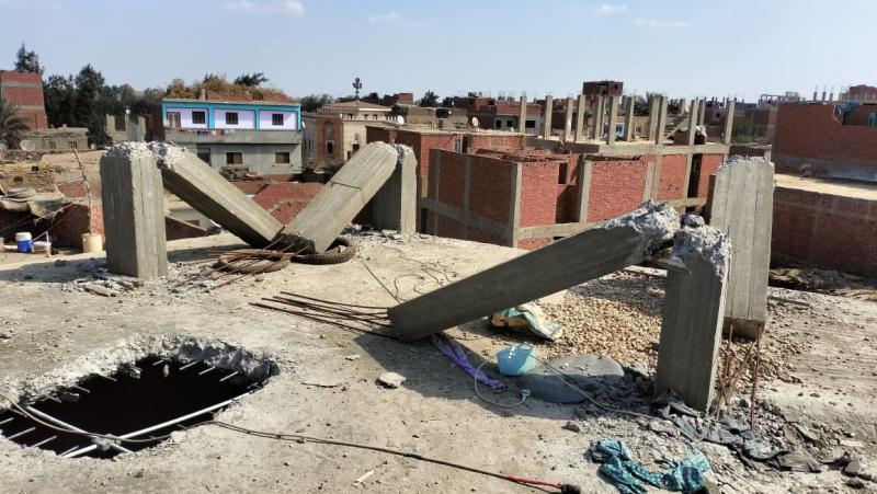 إزالة 335 حالة تعد منذ بدء المرحلة الأولى من أعمال الموجة 22 في المنوفية