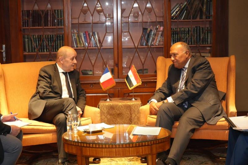 وزير الخارجية يستقبل المبعوث الفرنسي إلى لبنان.. ويؤكد على ضرورة وقف إطلاق النار في غزة