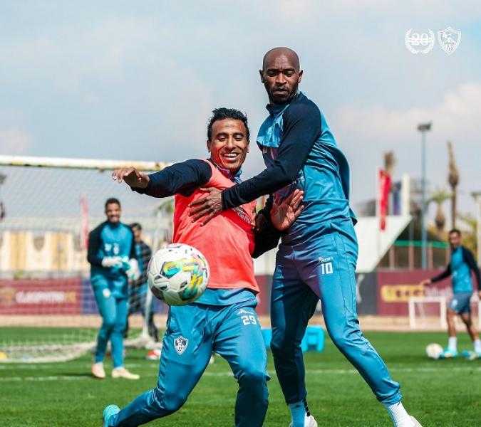 مران الزمالك..تدريبات بدنية قوية استعدادا للإسماعيلي