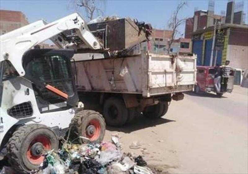 رفع 7001 طن من القمامة والمخلفات خلال أسبوع بالإسماعيلية
