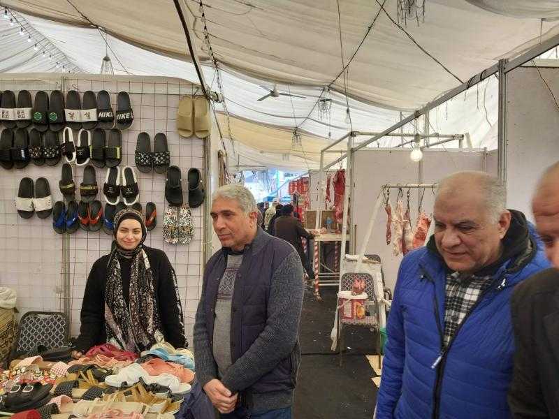 السكرتير العام للإسماعيلية يتفقد معرض ”أهلا رمضان” الرئيسي