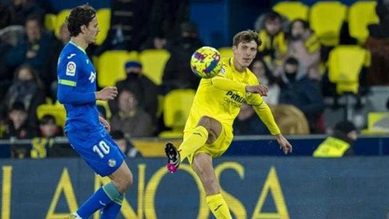 فياريال يتعادل مع خيتافي في الدوري الإسباني