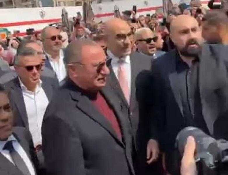 الخطيب يصل مع مجلس الأهلي إلى مقر نادي الزمالك