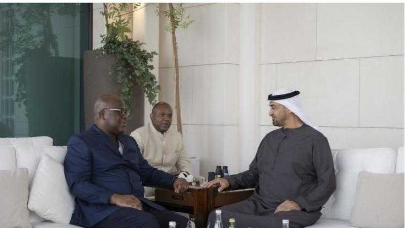 رئيسا الإمارات والكونغو الديمقراطية يبحثان التعاون في مختلف المجالات
