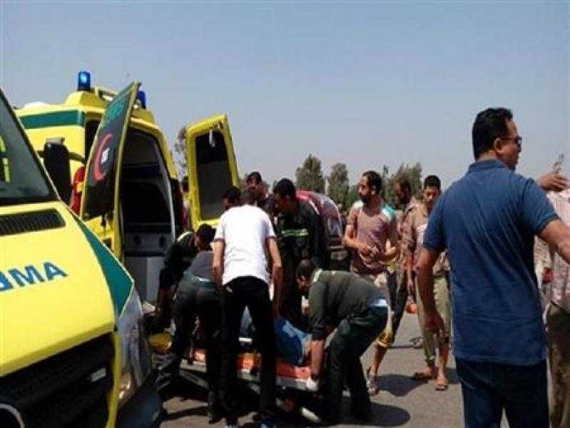 إصابة 7 أشخاص في حادث سير بالبحيرة