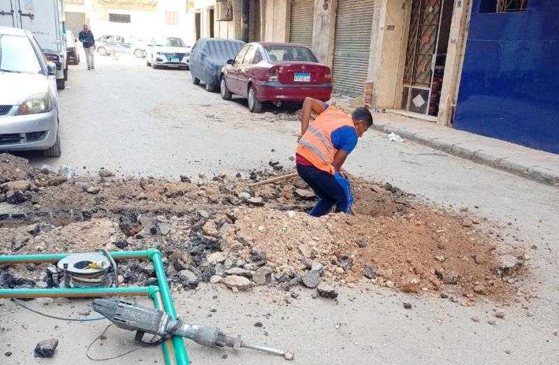 تركيب 250 وصلة مياه منزلية بالمجان للأسر الأكثر احتياجا في أبو حماد بالشرقية