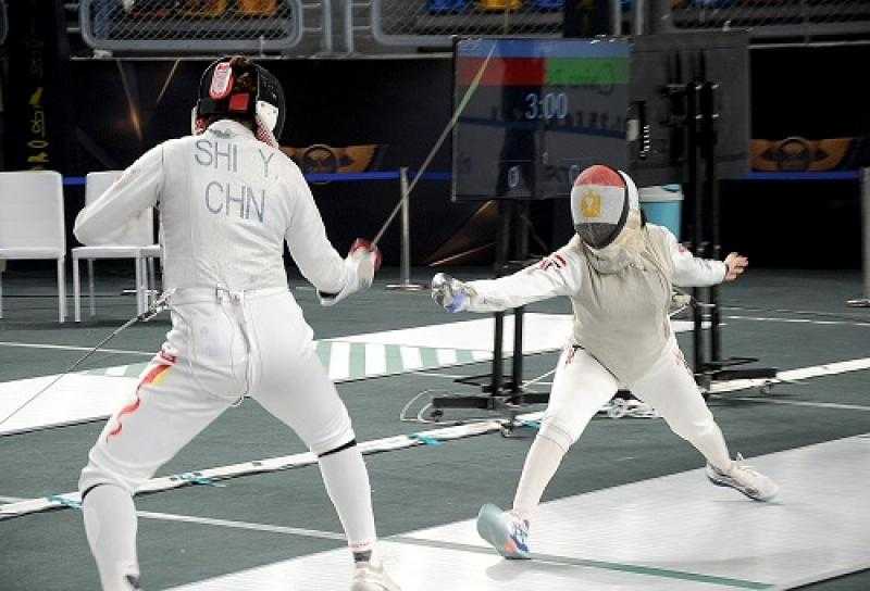 انطلاق كأس العالم لسلاح الشيش باستاد القاهرة