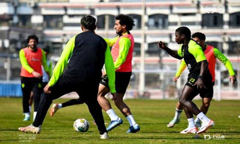 الزمالك يواصل تدريباته استعدادا لمواجهة أبو سليم في الكونفيدرالية