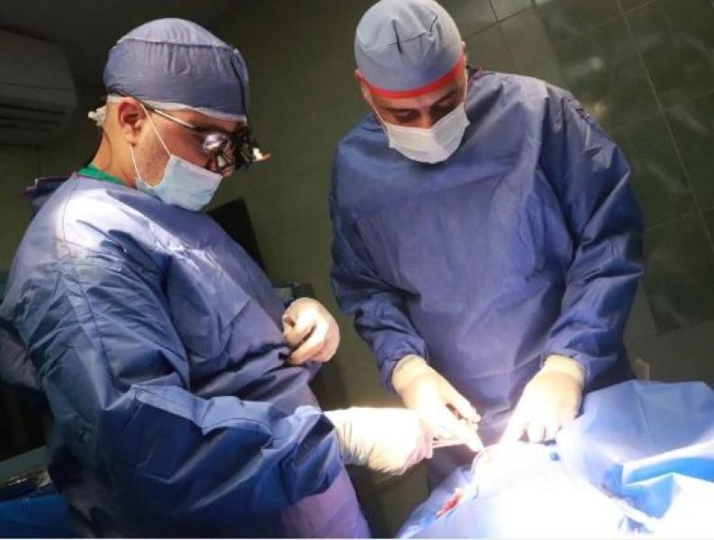 استئصال كيس سحائي بالجمجمة لرضيعة داخل مستشفى التأمين الصحي بالمنوفية