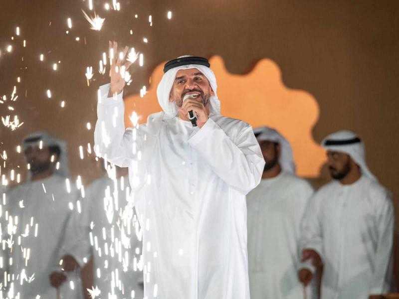 حسين الجسمي يطلق أغنية «دوم في القمة» بختام بطولة فزاع لليولة وبرنامج الميدان 2024
