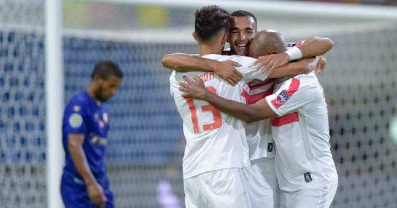 بعثة الزمالك تصل القاهرة بعد الفوز على أبو سليم الليبى