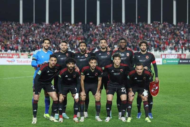 الأهلي يختتم تدريباته استعدادًا لمباراة بلدية المحلة