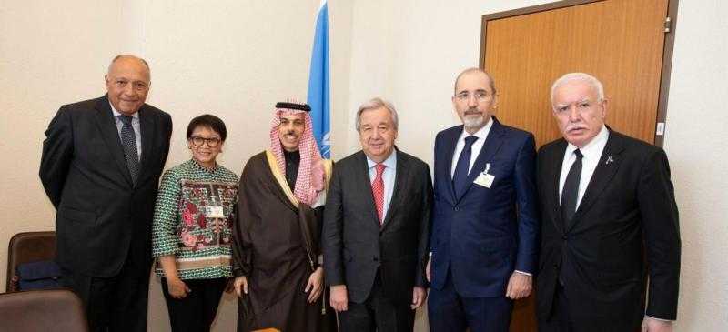 اللجنة الوزارية العربية تشدد على ضرورة التصدي لكل الانتهاكات الصارخة التي تمارسها إسرائيل ضد الشعب الفلسطيني