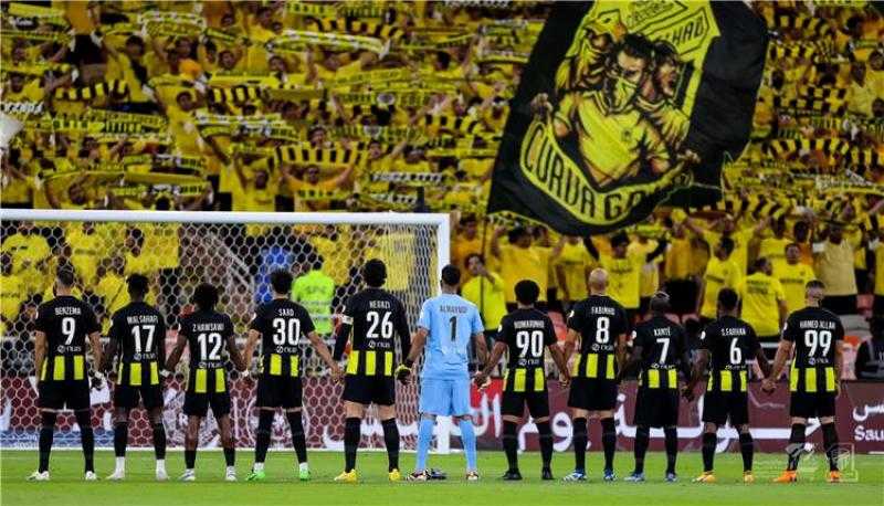 الاتحاد يفوز على الوحدة بثنائية حمد الله في الدوري السعودي