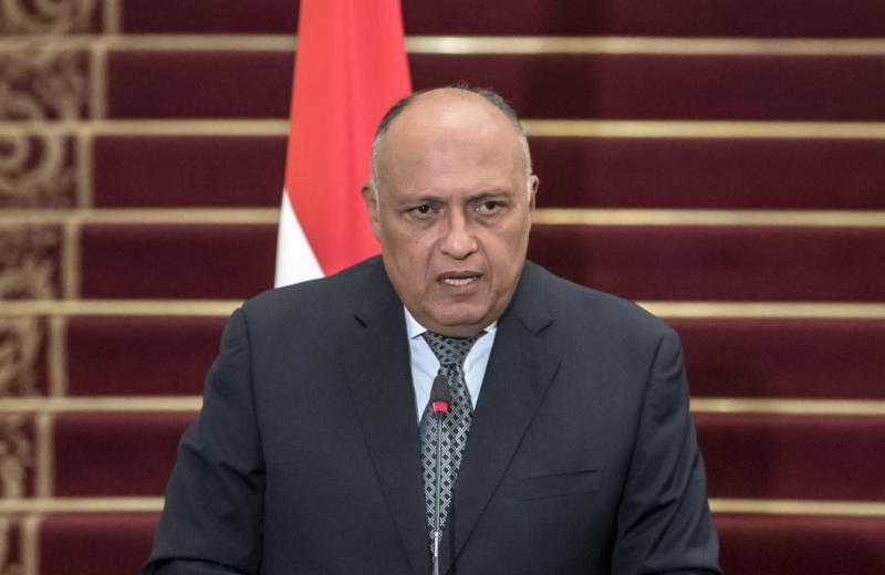 وزير الخارجية يستنكر تعامل بعض الدول مع الحرب على غزة: مواقفهم مشينة