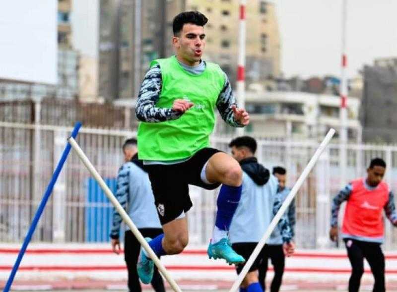 زيزو ينتظم في تدريبات الزمالك استعداداً للداخلية
