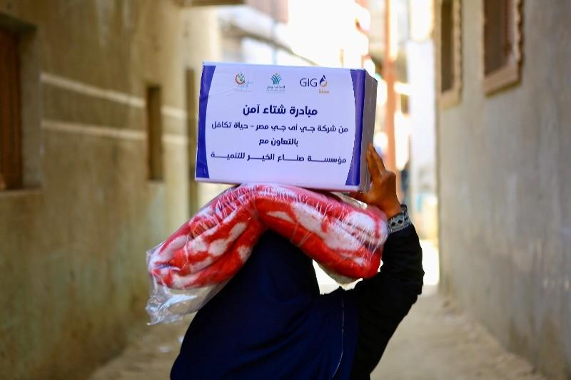 التحالف الوطني للعمل الأهلي يطلق مبادرة ”شتاء آمن” بالمقاتلة في الفيوم