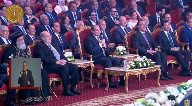 الرئيس السيسي لحسين الجسمي: ”احنا اخوات والشيخ محمد بن زايد أخويا وحبيبي”