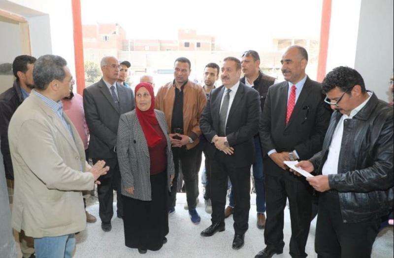 محافظ المنوفية يتفقد محطة معالجة صرف صحي الكمايشة ضمن مشروعات برنامج الميجا