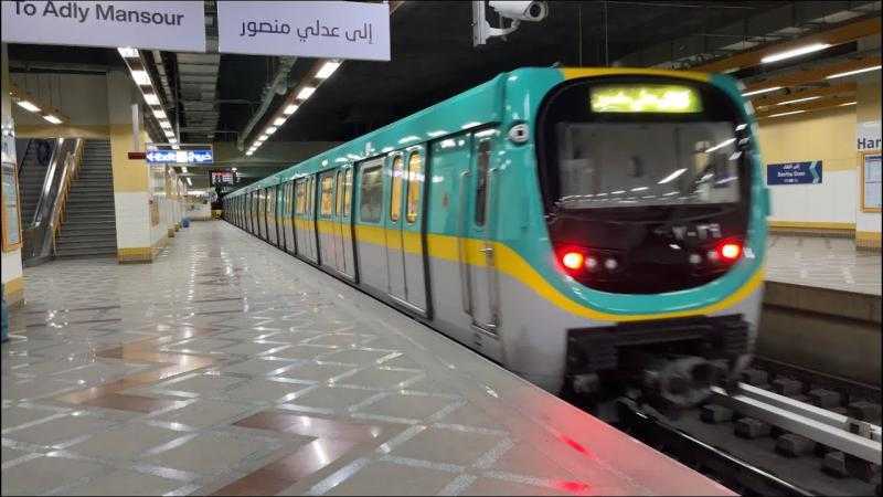 تغيير مواعيد عمل الخط الثالث للمترو