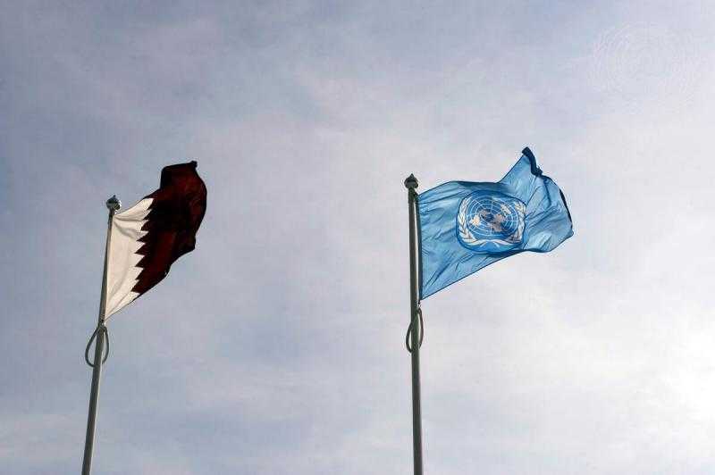 قطر والأمم المتحدة تبحثان آلية تسريع وصول المساعدات إلى قطاع غزة