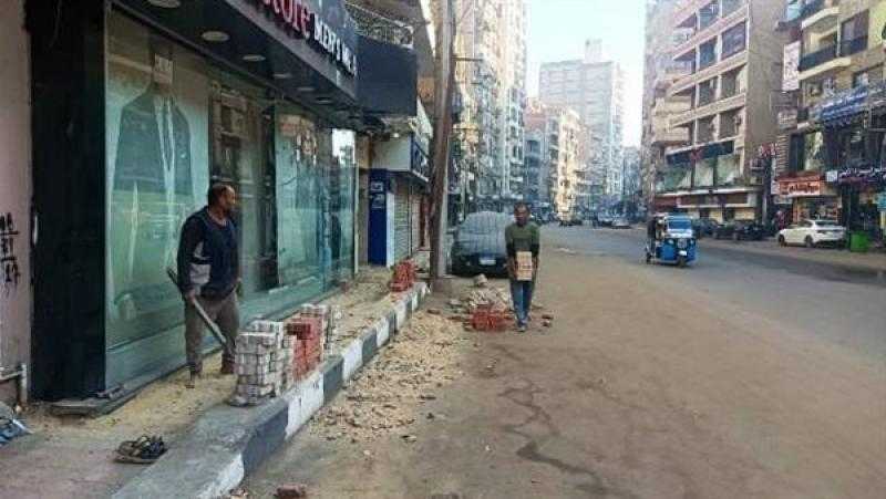 حملة تفتيشية لرفع كفاءة النظافة والتجميل وتطوير الشوارع بالشرقية