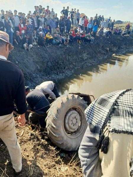 محافظ كفر الشيخ يطمئن على مصابي حادث تصادم جرار زراعي بخلاطة خرسانة بمطوبس