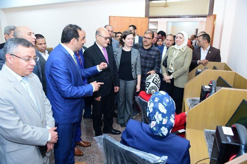 جامعة سوهاج: إتاحة كافة الخدمات للقادرون باختلاف استكمالا لجهود الدولة في تحقيق العدالة الاجتماعية
