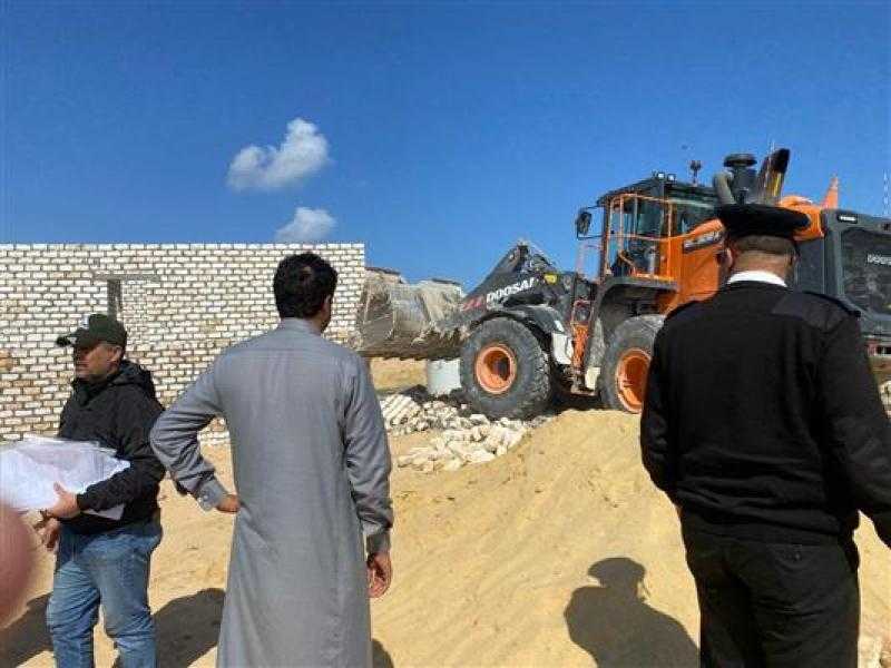 إزالة تعديات على أملاك الدولة فى الغربية