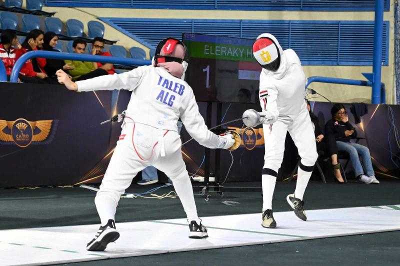 ناشئو سيف المبارزة يحققون ذهبية الفرق بالبطولة الإفريقية بالقاهرة