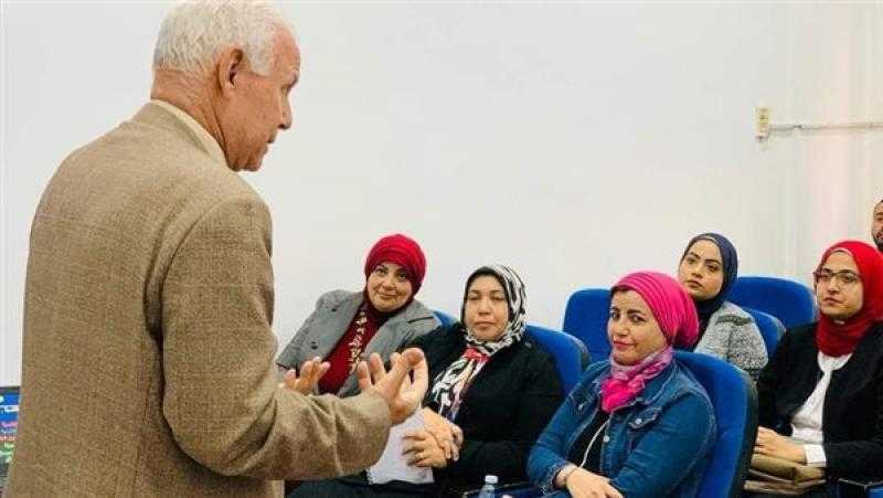 الوقاية من الحروب الحديثة غير التقليدية تدريب بجامعة القناة
