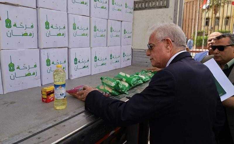 دعم جنوب سيناء بـ 10 أطنان مواد غذائية لتوزيعها في المناطق الأكثر احتياجا