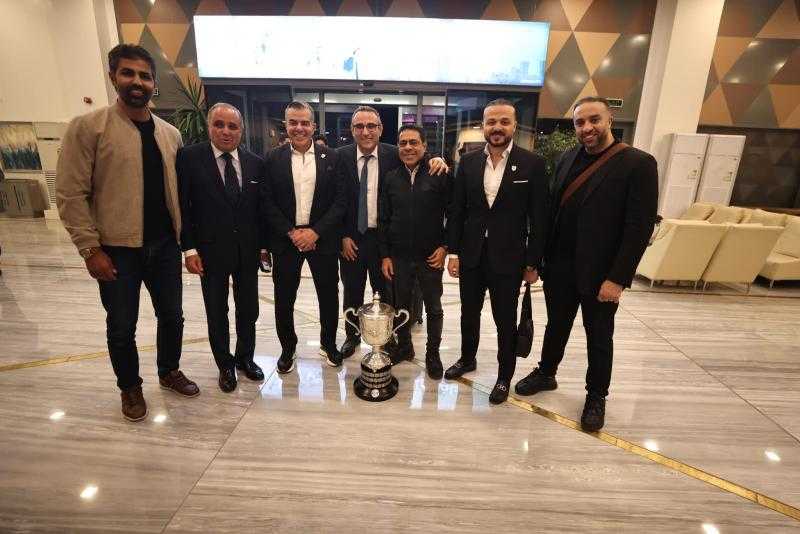 بعثة الأهلي تصل القاهرة بعد الفوز بكأس مصر