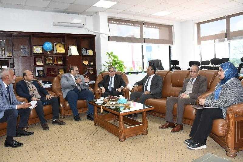 جامعة قناة السويس وشركة وادي النيل تبحثان سبل التعاون في مجالات تكنولوجيا المعلومات والتحول الرقمي |صور