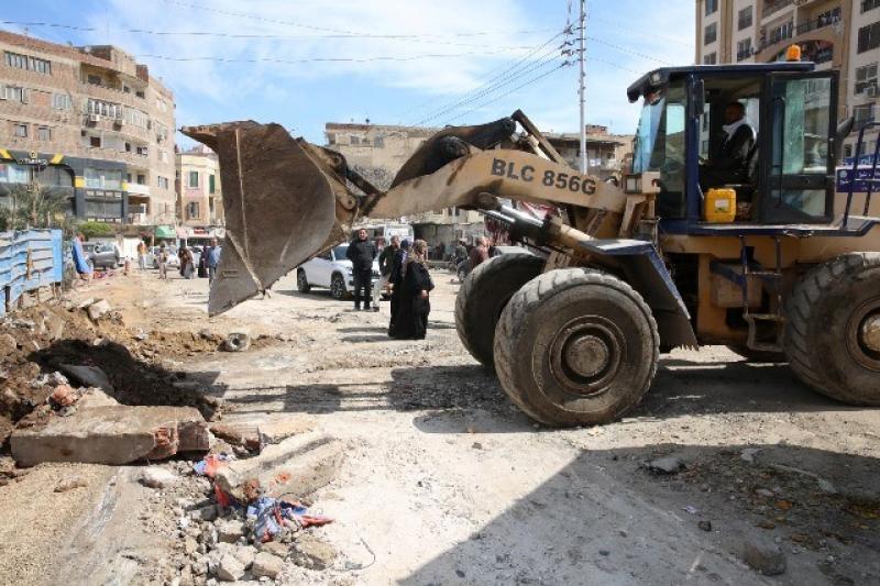 محافظ كفرالشيخ ومدير الأمن يقودان حملة مكبرة لإزالة الإشغالات والتعديات