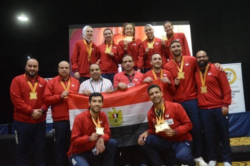 البعثة المصرية تواصل تصدر دورة الألعاب الأفريقية بعد حصد 84 ميدالية متنوعة