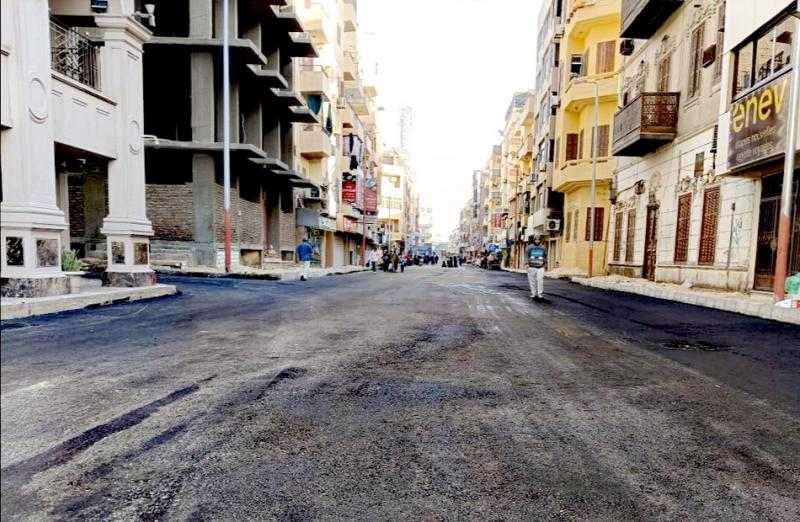 رئيس مدينة الأقصر يعلن الانتهاء من أعمال رصف شارع يوسف حسن| صور