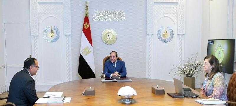 الرئيس السيسي يطلع على أبرز ملامح الخطة الاستثمارية للدولة للعام المالي المقبل