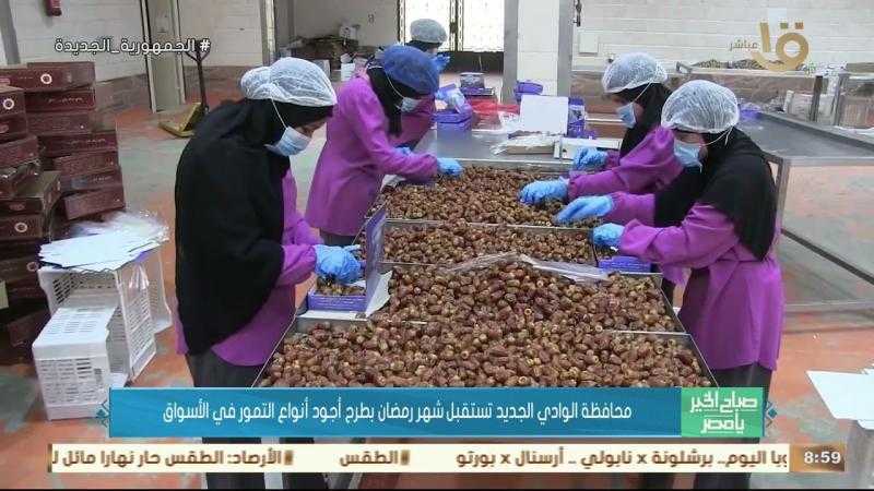 الوادي الجديد تستقبل رمضان بطرح أجود أنواع التمور في الأسواق